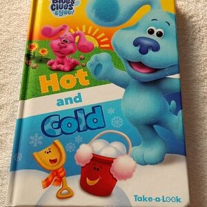 Hot and Cold Book Interactive Blue's Clues Story Book